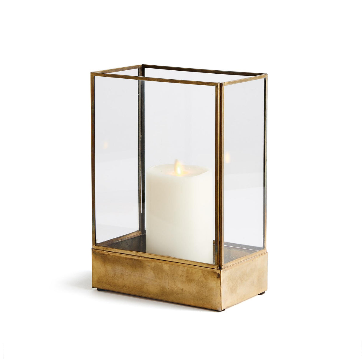 Napa Antique Brass COTTAGE HURRICANE SMALL