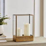 Napa Antique Brass COTTAGE HURRICANE SMALL