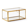 Napa Antique Brass ARWEN RECTANGULAR DISPLAY BOX