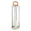 Napa Stainless Steel/Natural DOCKSIDE OUTDOOR LANTERN LARGE