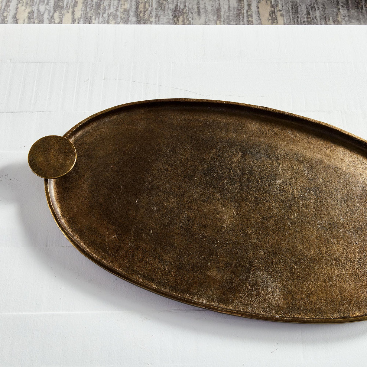 Napa Brass Antique HAHN DECORATIVE TRAY