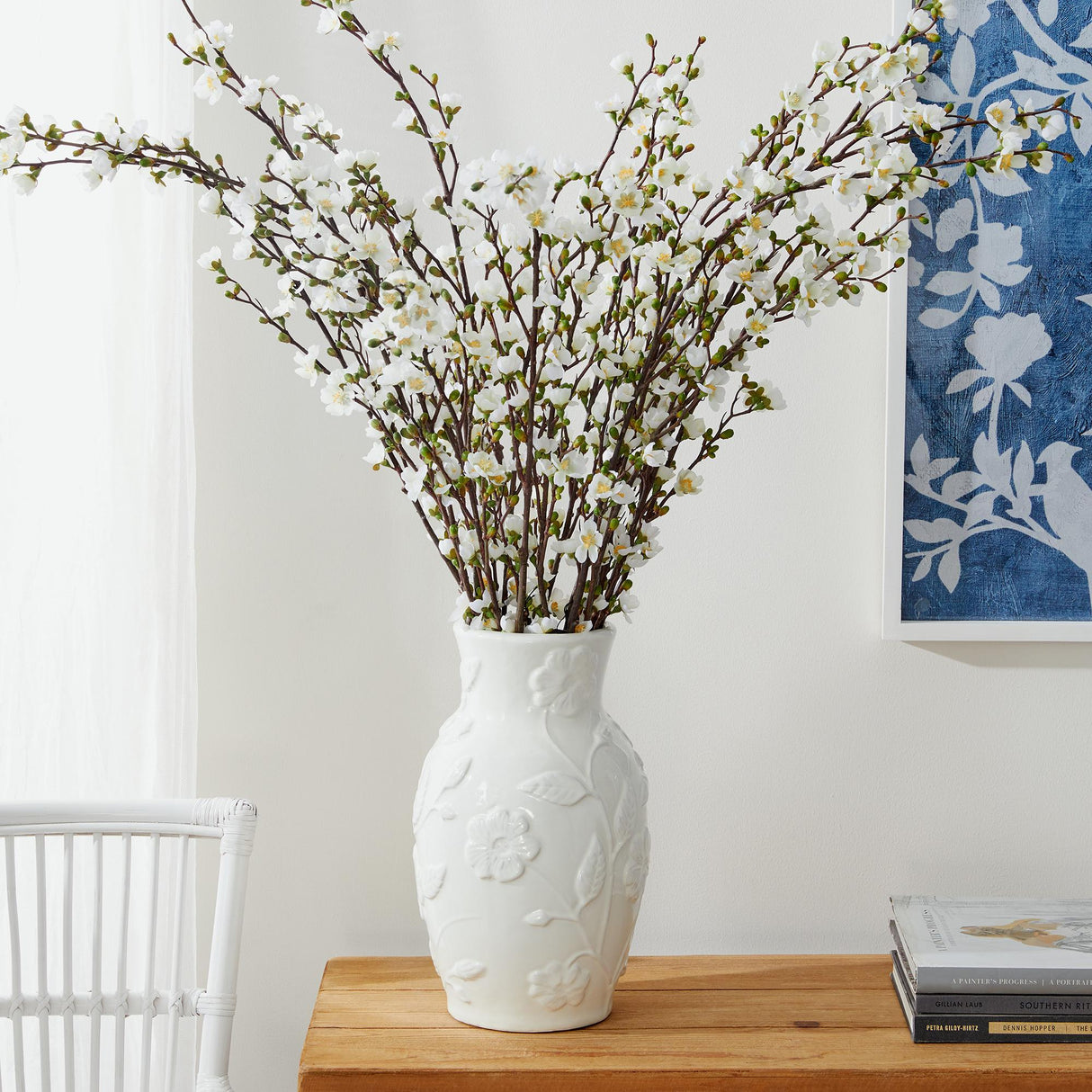 Napa White BLOSSOM VASE LARGE