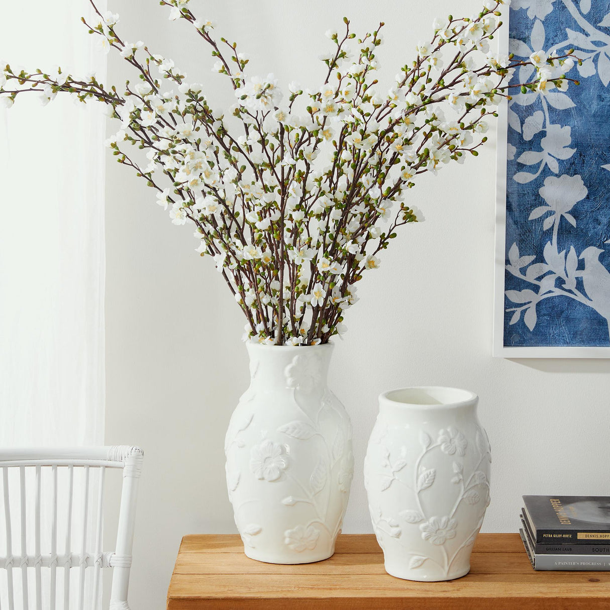 Napa White BLOSSOM VASE LARGE