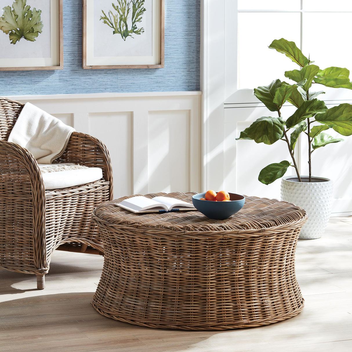 Napa Nature's Gray Normandy Coffee Table