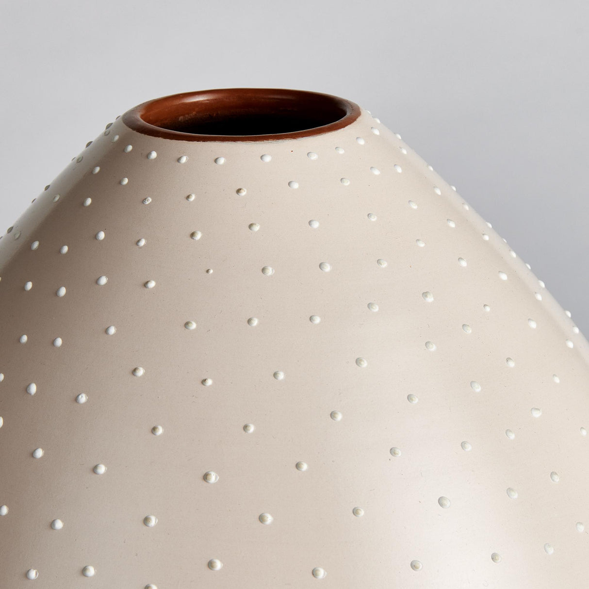Napa Ecru/White KEYLA VASE LARGE