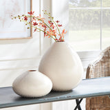 Napa Ecru/White KEYLA VASE LARGE