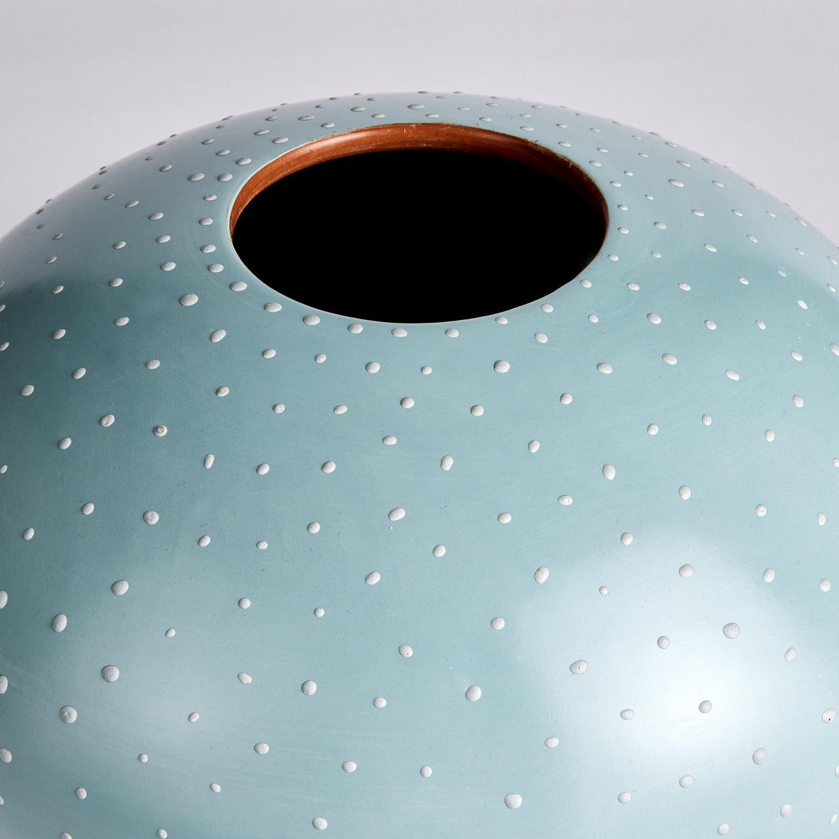 Napa Light Blue/White KEYLA VASE MEDIUM