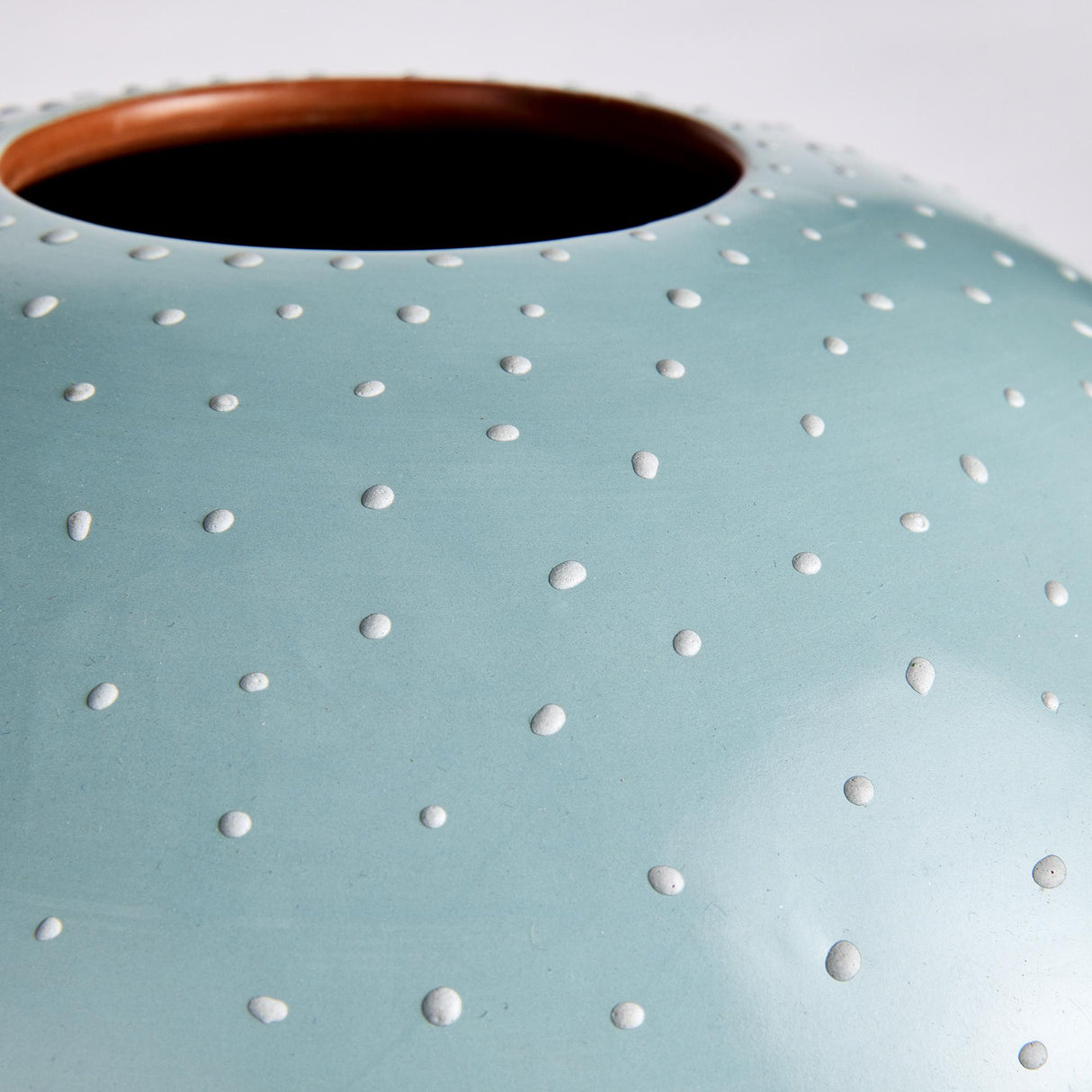 Napa Light Blue/White KEYLA VASE MEDIUM