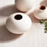 Napa Ecru/White KEYLA VASE MEDIUM