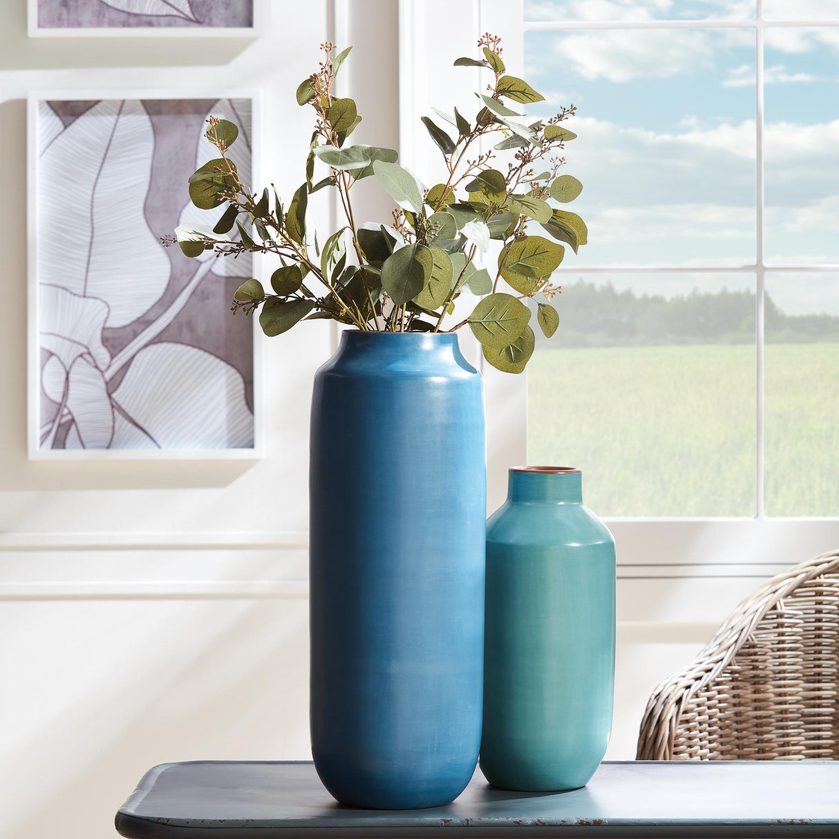 Napa Azure LUCELA VASE TALL