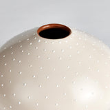 Napa Ecru/White KEYLA VASE SMALL
