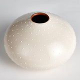 Napa Ecru/White KEYLA VASE SMALL