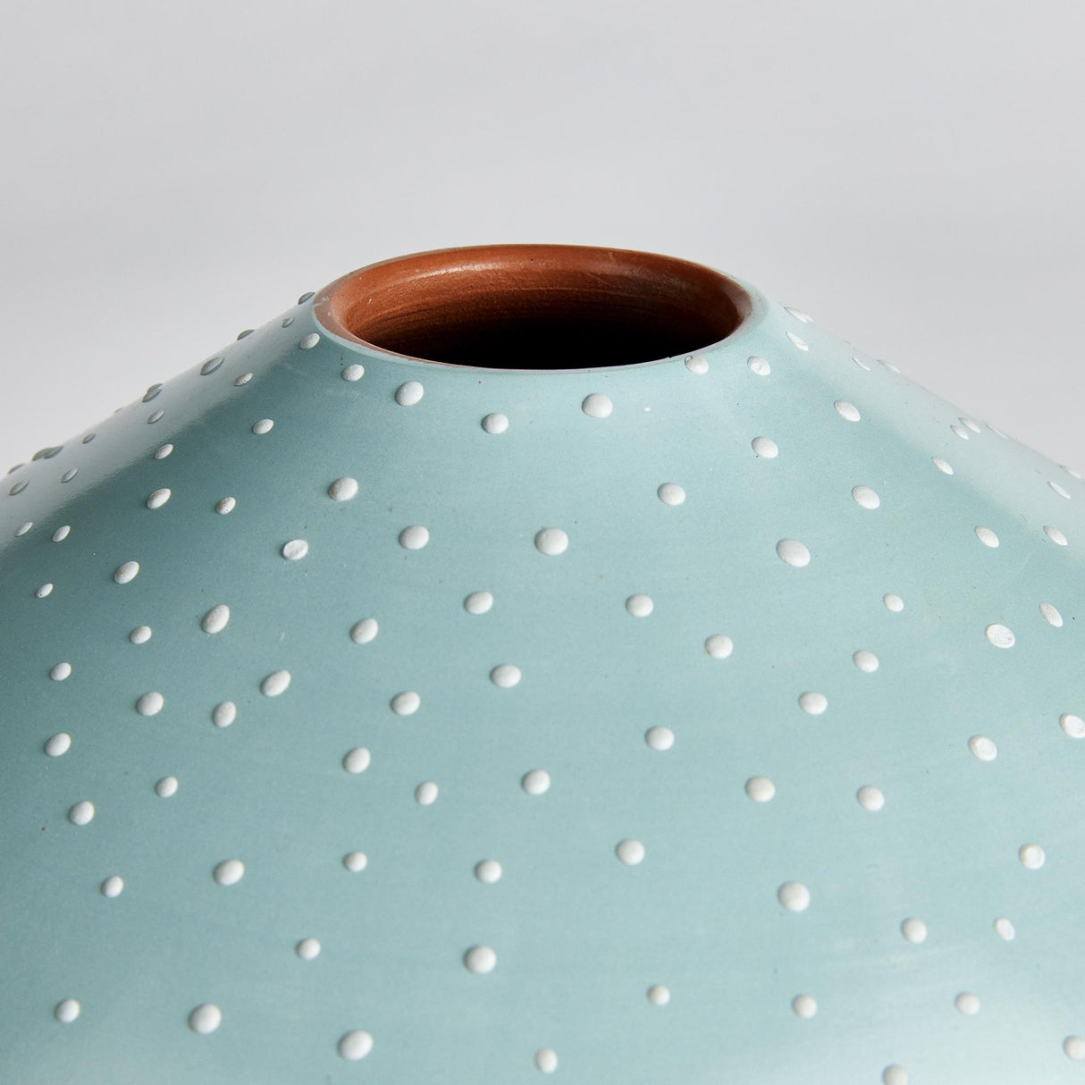 Napa Light Blue/White KEYLA VASE SMALL