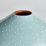 Napa Light Blue/White KEYLA VASE SMALL