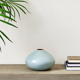 Napa Light Blue/White KEYLA VASE SMALL