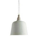 Napa White/Gold CLAUDETTE GRANDE DOME PENDANT