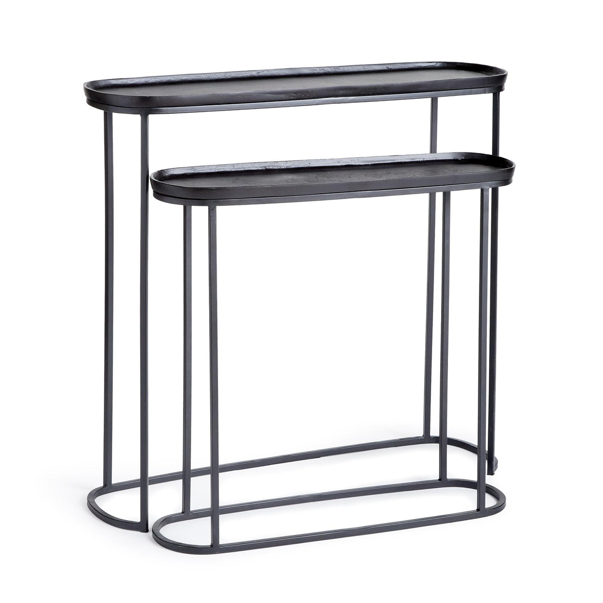 Napa Black ZIVA CONSOLE TABLES, SET OF 2