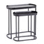 Napa Black ZIVA END TABLES, SET OF 2