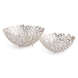 Napa Silver CELINE DECORATIVE BOWLS, SET OF 2