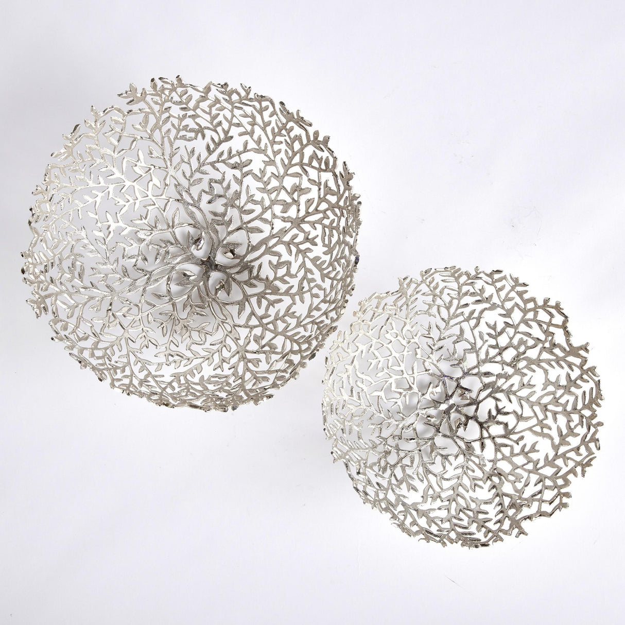Napa Silver CELINE DECORATIVE BOWLS, SET OF 2