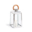 Napa Stainless Steel/Natural OCEANSIDE OUTDOOR LANTERN SMALL