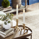 Napa Gold HYDE TAPER HOLDERS, SET OF 2