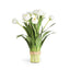 Napa White PEONY TULIP DROP-IN 19"