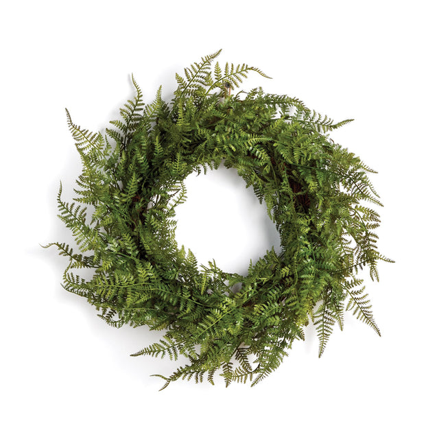 Napa  FERN WREATH 18"
