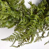Napa  FERN WREATH 18"