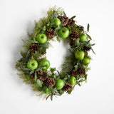 Napa  APPLE & MIXED BOTANICALS WREATH 24"