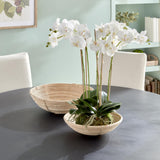 Napa Natural CANE RATTAN LOW BOWLS, SET OF 2