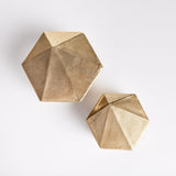 Napa Gold LUCA LIDDED BOXES, SET OF 2