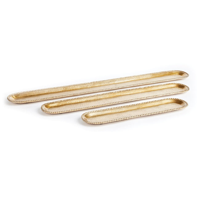 Napa Gold BLAIR DECORATIVE TRAYS, SET OF 3