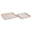 Napa Whitewash LANGLEY SQUARE TRAYS, SET OF 2