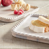 Napa Whitewash LANGLEY SQUARE TRAYS, SET OF 2