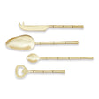 Napa Champagne Gold GROVE COCKTAIL ACCESSORIES, SET OF 4