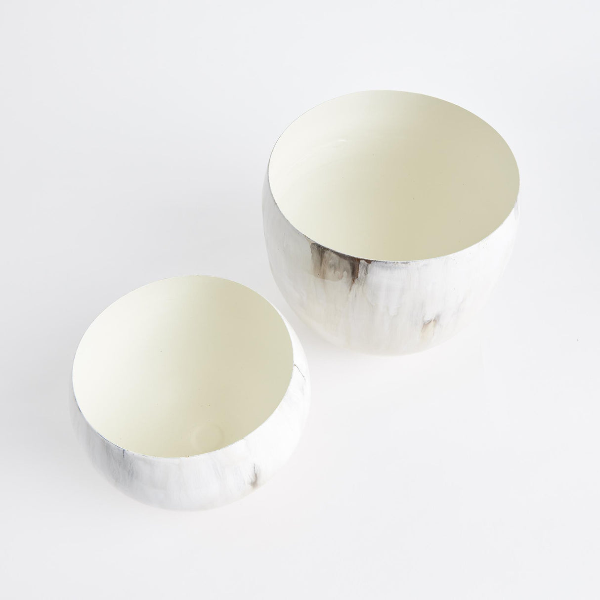 Napa Cream/Beige KONA CACHEPOTS, SET OF 2
