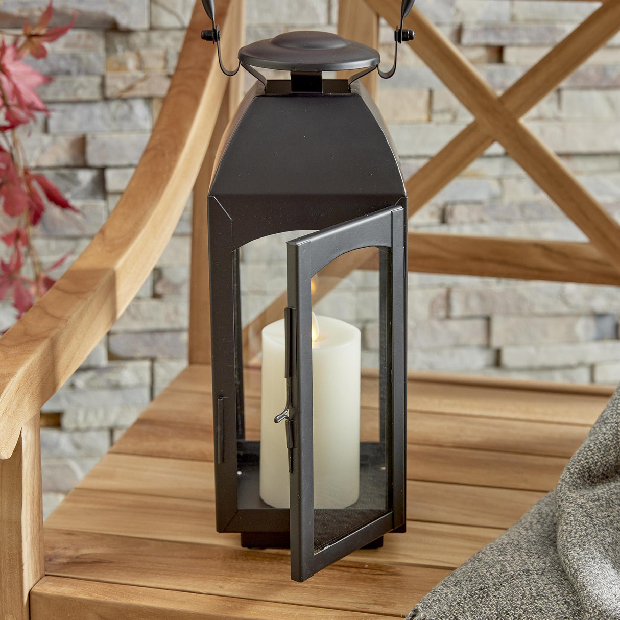 Napa Black ANTOINNE OUTDOOR LANTERN SMALL