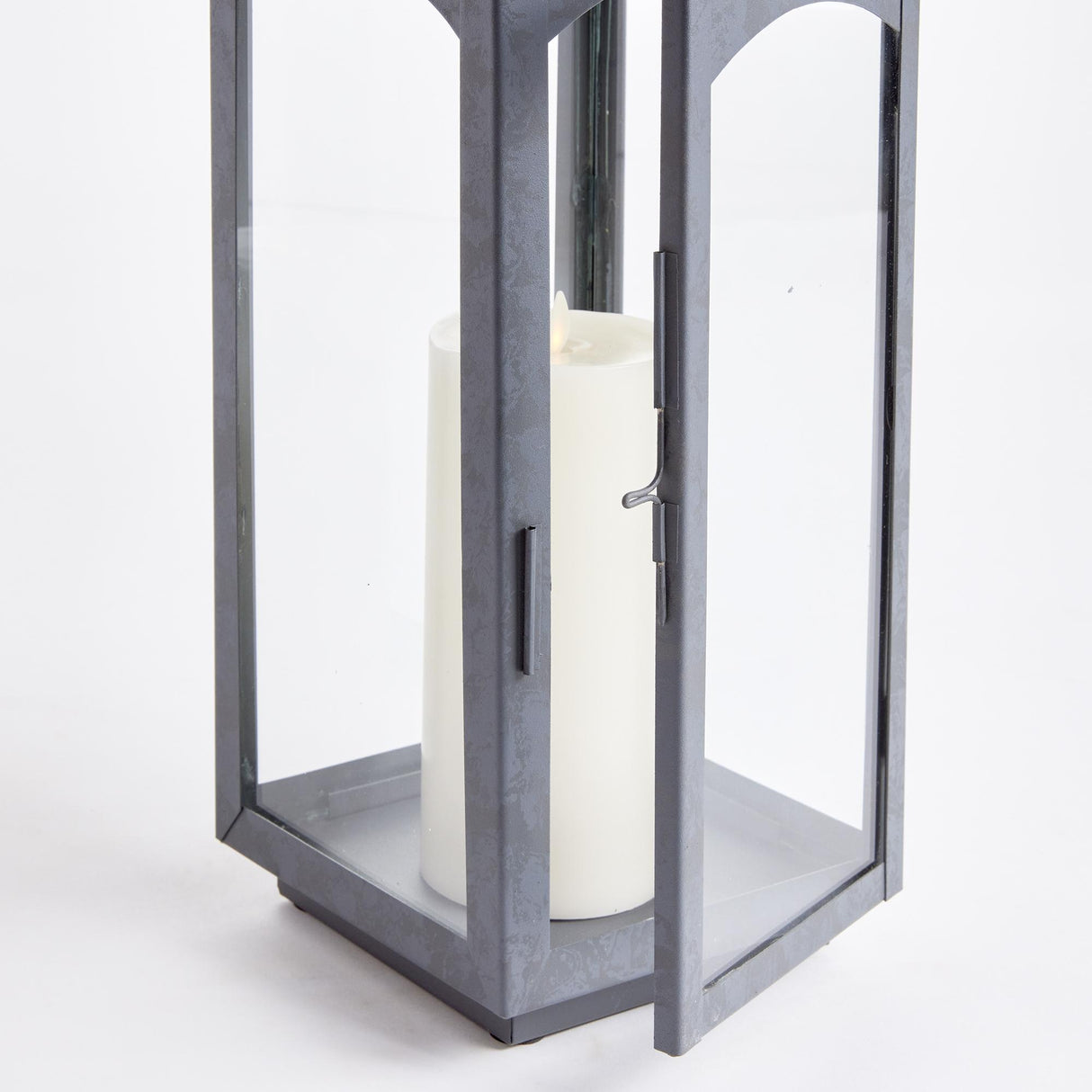 Napa Gray ANTOINNE OUTDOOR LANTERN LARGE