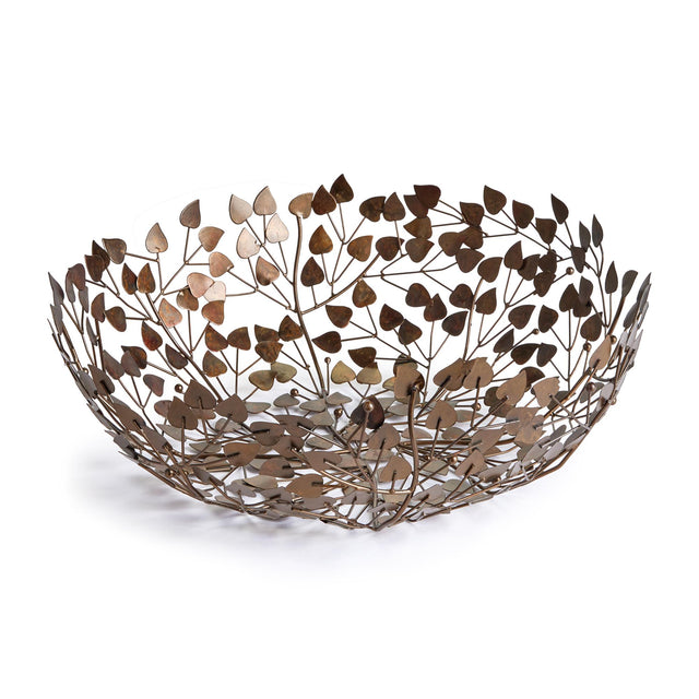 Napa Antique Brass WILLOW DECORATIVE BOWL
