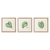 Napa  LEAF CUTTINGS PETITE PRINTS, SET OF 3