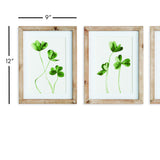 Napa Includes mat CLOVER CUTTINGS PETITE PRINTS, SET OF 3