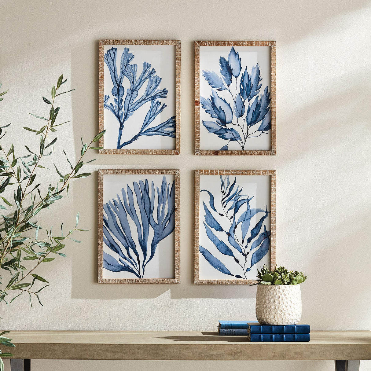 Napa  MARINE PRINTS, SET OF 4