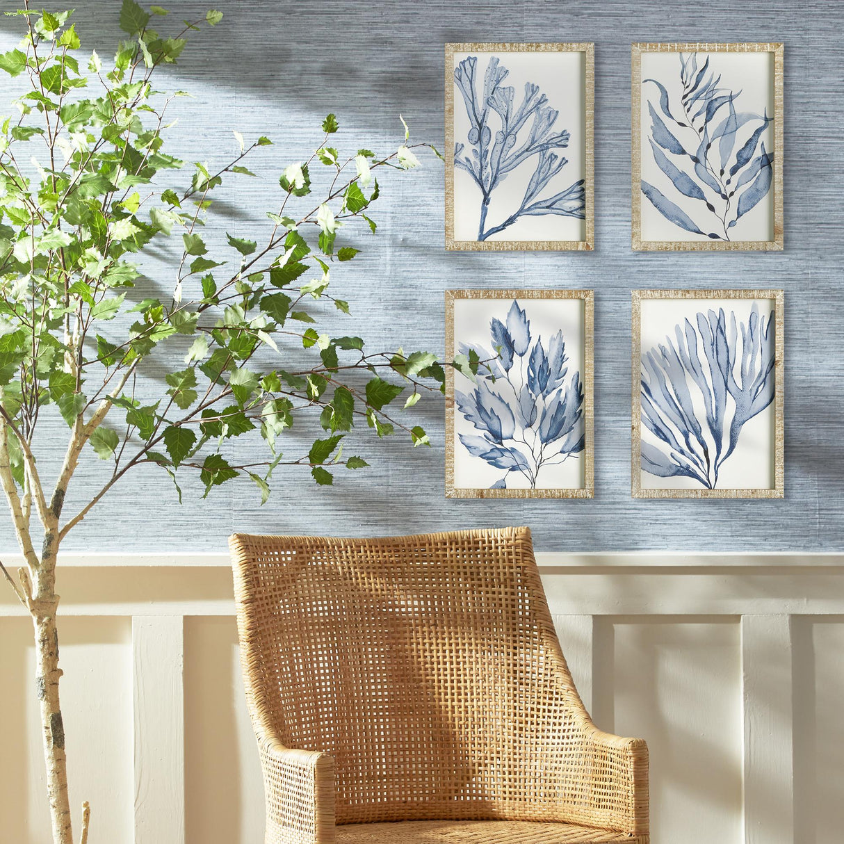 Napa  MARINE PRINTS, SET OF 4