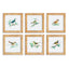 Napa Rattanwrapped frames SONGBIRD PETITE PRINTS, SET OF 6