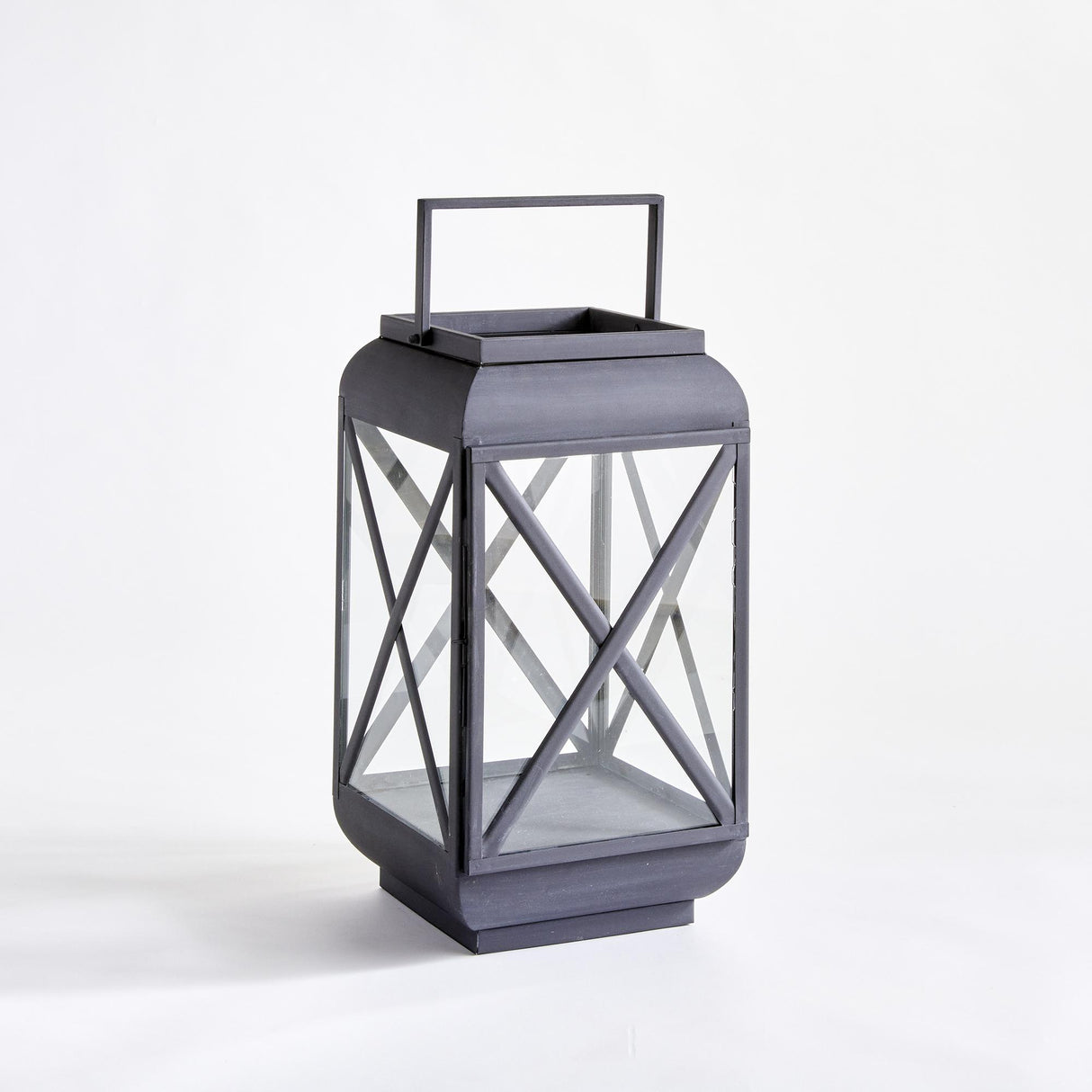 Napa Aged Zinc TERRAZZA OUTDOOR LANTERN MEDIUM