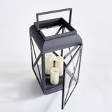 Napa Aged Zinc TERRAZZA OUTDOOR LANTERN MEDIUM