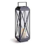 Napa Aged Zinc TERRAZZA OUTDOOR LANTERN LARGE