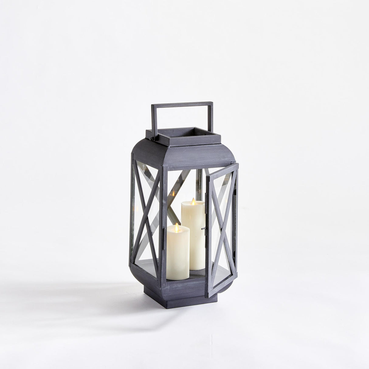 Napa Aged Zinc TERRAZZA OUTDOOR LANTERN SMALL
