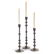 Napa Bronze ABACUS TAPER HOLDERS, SET OF 3